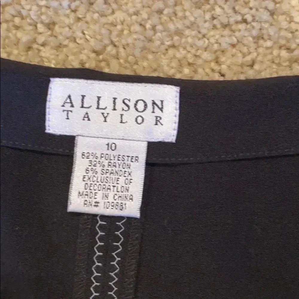 Allison Taylor black skirt, 10 - Picture 4 of 6